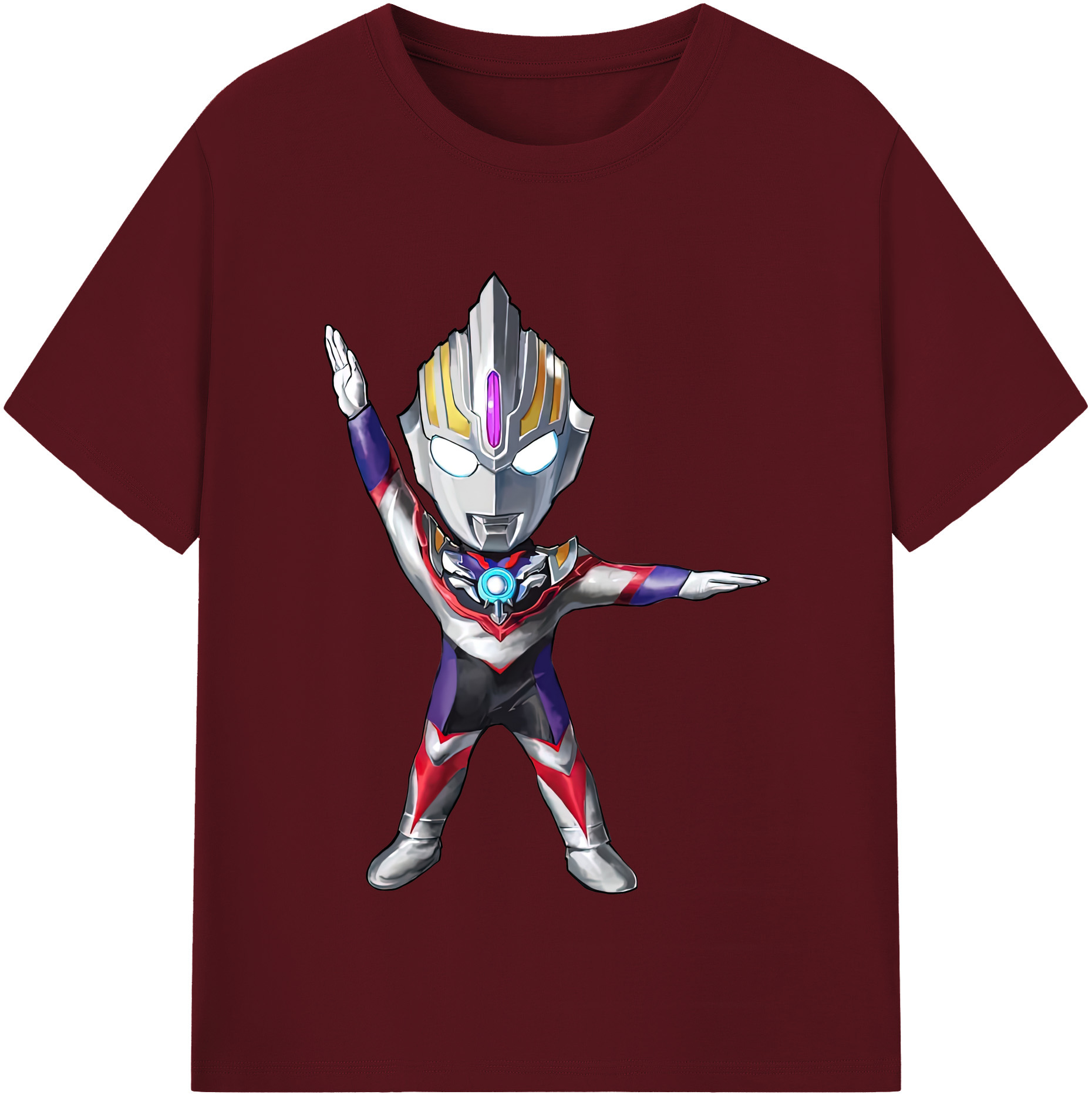 （画像用） ウルトラマン Ultraman 綿100％半袖Tシャツ（フロントプリント）
